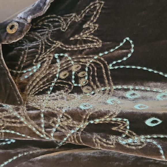 Shirt Jacket, J.Jill,  Velour,  L/P, NWOT - Picture 5 of 7